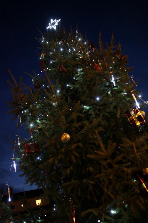 Slavnostní rozsvícení vánočního stromu 4. prosince 2015