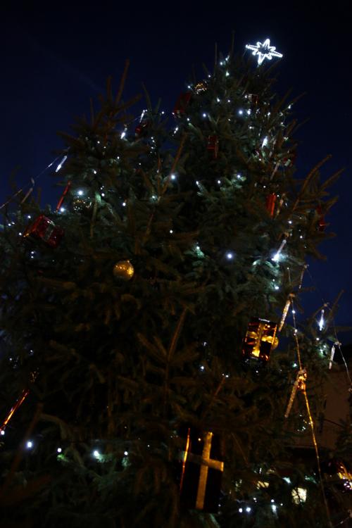 Slavnostní rozsvícení vánočního stromu 4. prosince 2015
