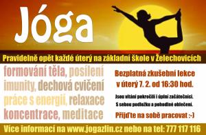 Joga v Želechovicích nad Dřevnicí 1