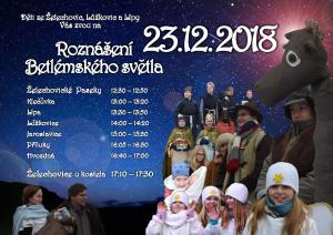 Roznášení Betlémského světla v pátek 23. prosince 2016 1
