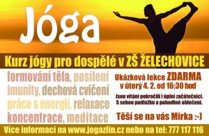 JÓGA v Želechovicích nad Dřevnicí 1