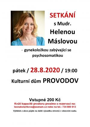 MUDr. Helena Máslová 