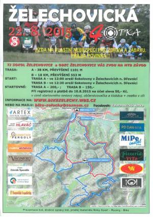 Želechovická 40 tka -  sobota 22. srpna 2015