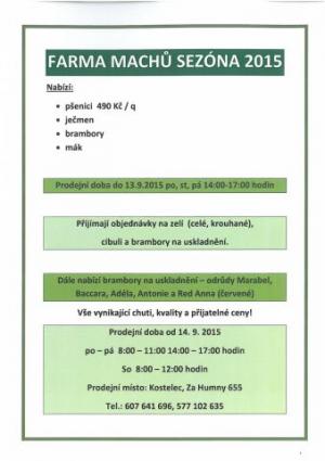 Farma Machů z Kostelce