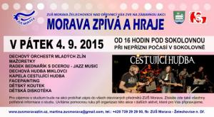 Pozvánka ZUŠ Morava - MORAVA ZPÍVÁ A HRAJE