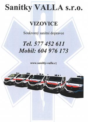 Sanitky VALLA s.r.o.