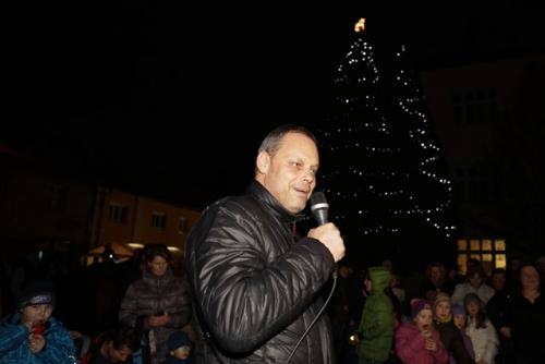 Slavnostní rozsvícení vánočního stromu 2014 