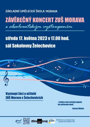 Závěrečný koncert ZUŠ Morava 1